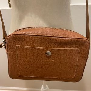 Longchamp Le Foullone Leather Crossbody
